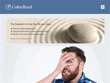 Tablet Screenshot of colterreed.com